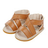 Ankle Grip Tan Rubber Sole Sandal 2438 A