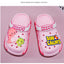 Happy Dinosaurs Pink Antislip Clogs Slippers 4905
