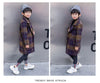 Quilted Check Gold Long Coat 11452