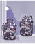 Fish Flower Mummy Baby Waterproof Travel Diaper Backpack