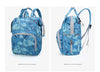 Fish Flower Mummy Baby Waterproof Travel Diaper Backpack