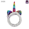 Unicorn Grey Rainbow Hair Band 4765