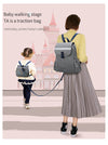 Cat Travel Backpack with Deattachable Kid Bag 2294