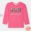 S Cute Bunny Sequence Pink Full Sleeve Shirt 11349