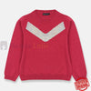 IN EX Sequin Chest Pink Sweater 11409