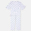 ML Green Polkadots White Allover Teens Jumpsuit 11884