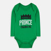 ML Grandma Prince Charming Green Full Sleeves Bodysuit 8803