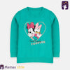 ML Best Friends Forever Sea Green Glitter Terry Sweatshirt 9358