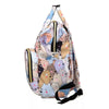 Unicorn Blue Stripes Mummy Baby Waterproof Travel Diaper Backpack 4749