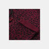 Maroon Cheetah Print Trouser 1445