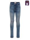 Konrachel Skinny Fit Mid Blue Denim 6913