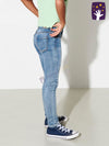 Konrachel Skinny Fit Mid Blue Denim 6913