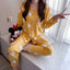Women Heart Front Botton All weather Loungewear Set W129