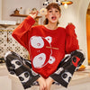 Women Happy Panda Roundneck All weather Loungewear Set W135