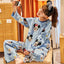 Women Minnie Sky Roundneck All weather Loungewear Set W125