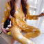 Women Heart Front Botton All weather Loungewear Set W129