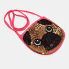 Golden Dog Pink String Purse 1965