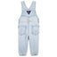OSH KSH Light Denim Overalls Dungaree With Belt 6623