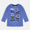 KI Ko Ninja Moves Blue full Sleeve T Shirt 5870