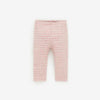 ZR Texture Pink and Offwhite Stripes Front Button winter Trouser 5855