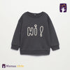 MN Hi Black Terry Sweatshirt 9340