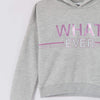 TRN Glitter Whatever Grey Pullover Hoodie 5350