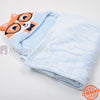 BEBE Fox Hooded Blue Blanket 2201
