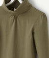 TAO Turtle Neck Khaki Green Full Sleeve Shirt 8766