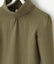 TAO Turtle Neck Khaki Green Full Sleeve Shirt 8766