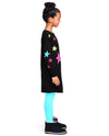 TCP Rainbow Star Knitted Long Sweater Dress #11583