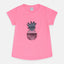 S OL Pineapple Sequence Peach Pink T Shirt 3110