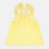 MNG Frill Yellow Sleeveless Top 3366