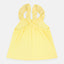 MNG Frill Yellow Sleeveless Top 3366