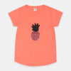 S OL Pineapple Sequence Pink T Shirt 3102