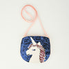 Tiger Unicorn Face Purse 4840