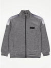 HF Grey Dryfit Mockneck Zipper Jacket 11051