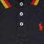Navy Germany Collar Stripes Small Pony Polo 5063