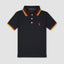 Navy Germany Collar Stripes Small Pony Polo 5063