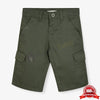 ML Olive Cargo Cotton Shorts 10562