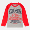 Generation Expansion Red and Grey Full Sleeves T Shirt 5343