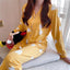 Women Heart Front Botton All weather Loungewear Set W129