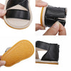 Ankle Grip Black Rubber Sole Sandal 2438 B