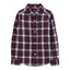 PLCE Maroon White Big Check Casual Shirt 8073