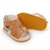 Ankle Grip Tan Rubber Sole Sandal 2438 A