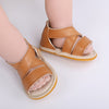 Ankle Grip Tan Rubber Sole Sandal 2438 A