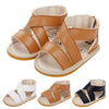 Ankle Grip Tan Rubber Sole Sandal 2438 A