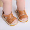 Ankle Grip Tan Rubber Sole Sandal 2438 A