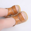 Ankle Grip Tan Rubber Sole Sandal 2438 A
