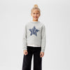 MN Blue Star Grey Sweatshirt 5406