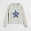 MN Blue Star Grey Sweatshirt 5406